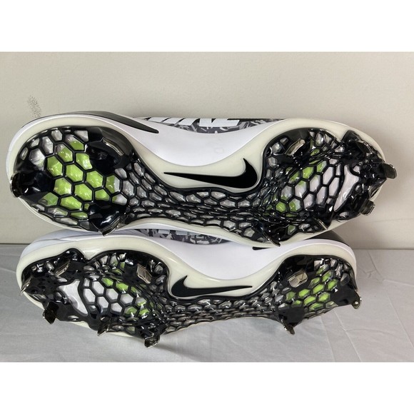 Nike Zoom Mike Trout 4 Metal Baseball Cleats Black and White Men\'s Size 11.5 NEW main image 7